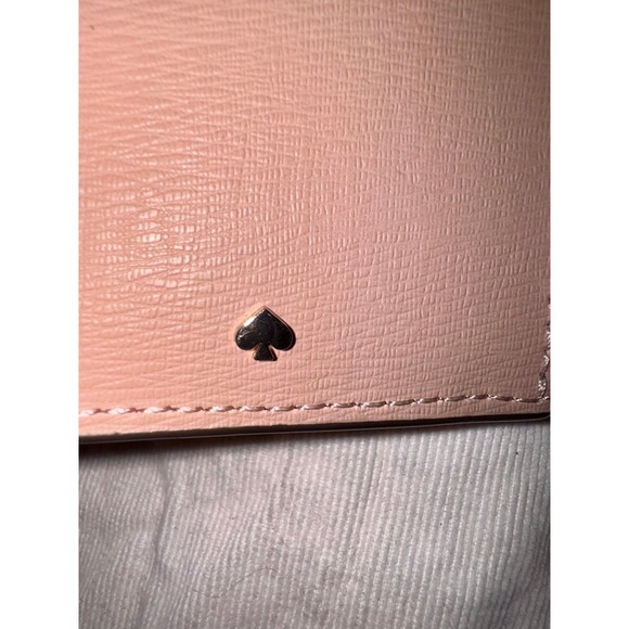 Kate Spade Cameron Street Stacy hot pink bifold large continental wallet - Picture 7 of 8